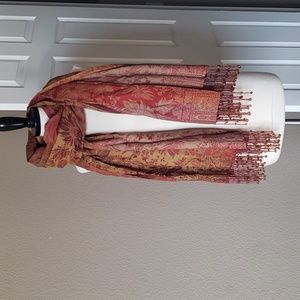 CBK 100%Wool beaded Scarf